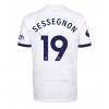 Tottenham Hotspur Ryan Sessegnon #19 Hjemmedrakt 2023-24 Kortermet